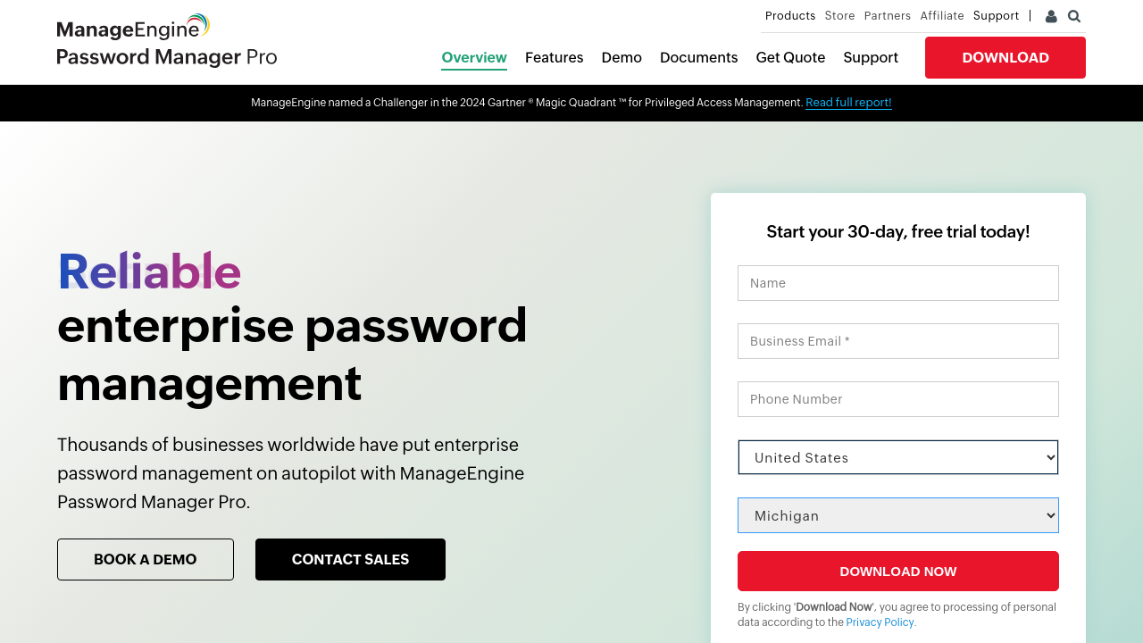 ManageEngine Password Manager Pro